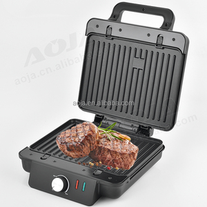 AOJA-Crêpière électrique 3 en 1 à chauffage rapide, poignée tactile, presse-gril, gaufrier, petit-déjeuner - Product Image 6