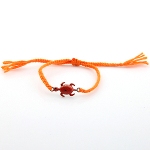 Produttori di Yiwu di Alta qualità Boho Regolabile Fascino Della Treccia della Corda Variopinta Della Lega <span class=keywords><strong>Tartaruga</strong></span> Cuckold Pendente Del Braccialetto - Product Image 6