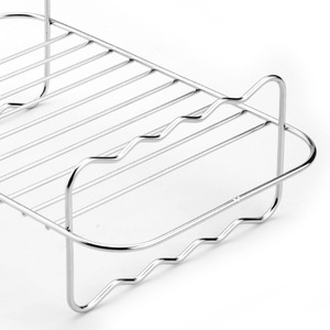 2 gói thép không gỉ Nồi chiên không khí kệ cho 8-qt lớn Dual Zone kim loại BBQ phụ kiện - Product Image 2