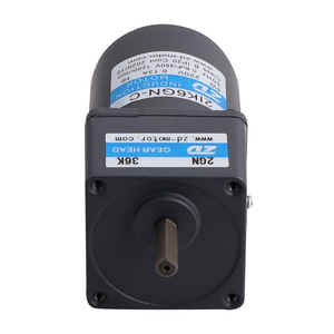 Moteur AC ZD 11 10 kW 115/120V Monophasé avec Réducteur à Engrenages Rapport 10 42mm Cadre 3000 tr/min Entièrement Fermé - Product Image 4