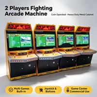 Machine de jeu d'arcade de combat à monnayeur, 32 pouces, 2 joueurs, borne verticale, jeu vidéo commercial pour centre de jeux