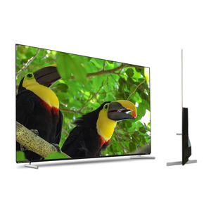 Téléviseur intelligent <span class=keywords><strong>OLED</strong></span> 4K HDR WiFi haut de gamme 55 pouces Android 10 avec plateforme USB, certifié CE, noir, prix usine pour revendeurs - Product Image 1