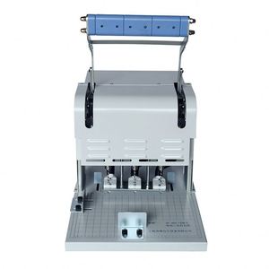 Latest Models 40A Desktop 3 Holes Paper Notebook Binding Driven Paper Punching <b>Machine</b> - Product Image 6