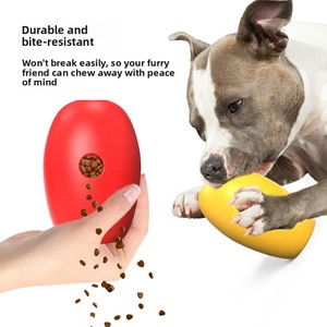 Nouvel Arrivage Jouet Interactif pour Animaux de Compagnie en Silicone de Qualité Alimentaire, Anti-fuite, Squeaky, Résistant aux Morsures, Réutilisable, pour Mâcher et Divertir - Product Image 4
