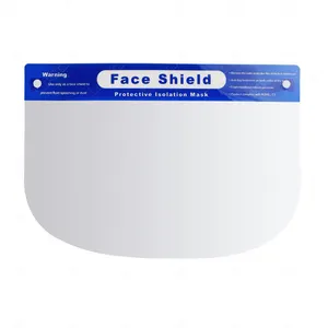 Factory hot product PET film single use safety protective full face shield