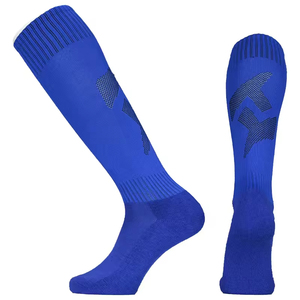 Chaussettes de football personnalisées avec logo, séchage rapide, respirantes, à compression, hauteur genou, pour hommes - Product Image 4