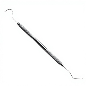 เครื่องมือสำรวจฟันแบบสองหัวทำจากสแตนเลส SERGLAB สำหรับการตรวจโรคปริทันต์ ใช้งานด้วยมือ เหมาะสำหรับโรงพยาบาล - Product Image 4