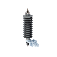 Parafoudre sans interstice en polymère composite de caoutchouc silicone YH10WS-17/50 haute tension 33KV 100KA pour mise à la terre contre la foudre
