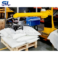 Bras robotique automatique à grande vitesse pour le déballage des sacs |   Palettiseur industriel avec pinces personnalisées