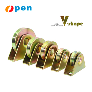 Nhiệm vụ nặng nề cửa trượt/Cửa phần cứng kit, u-groove/v-groove trượt cổng con lăn bánh xe/ròng rọc - Product Image 5