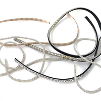 Sandales et sabots de marque Shiwei en gros du fabricant, avec breloques décoratives, strass, chaînes en corde et chaînes en cristal, et lacets personnalisables en couleur et design