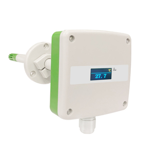 एचवीएसी नलिकाओं के लिए औद्योगिक इनडोर वायु गुणवत्ता निगरानी. सटीक वास्तविक समय तापमान और आर्द्रता की निगरानी IP65 रेटिंग - Product Image 2