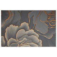 Tapis de sol absorbant imprimé pour salle de bain, en boue de diatomée douce, antidérapant, pour toilettes domestiques, séchage rapide