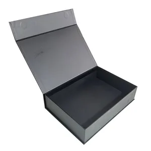 Custom Luxury Rigid Paper <b>Box</b> Gold Logo Print Packaging <b>Magnetic</b> Gift Boxes with EVA Foam Insert - Product Image 2