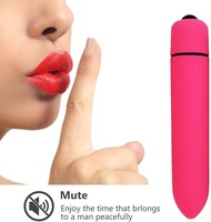 Wasserdichter 10-Farben 10-Geschwindigkeiten Mini-Bullet-Vibrator Klitoris-Stimulator Dildo-Vibrator Weibliche Sexprodukte Sextoys