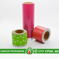 HANLIN_Papier d'emballage en chocolat à tempérament doux durable en aluminium