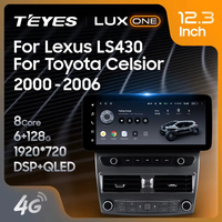TEYES LUX ONE para Lexus LS430 XF30 LS 430 2000 - 2006 para Toyota Celsior XF30 III 3 2000 - 2006 CarPlay Android