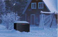 Sunrain Venta caliente personalizado R290 A +++ ERP inversor de CC completo monobloque aire a agua DHW bomba de calor para calefacción y refrigeración