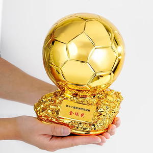 Trophée de football personnalisé en résine plaqué or, Récompense Crampon d'Or, Récompense de compétition sportive, Gardien de but, MVP, Champion du <span class=keywords><strong>Monde</strong></span> - Product Image 3