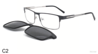 Men Polarized Magnetic Clip-On Sunglasses High Quality UV Protection Driving Fishing Outdoor Shades