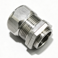 LKETECH Presse-étoupe industriel étanche IP68 en acier inoxydable SUS304/SUS316L pour câble basse tension - Plage de température -50~+150°C