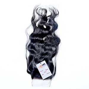 ผลิตภัณฑ์ใหม่ธรรมชาติบริสุทธิ์ร่างกายหยัก/ตรง/หยิก/ลึกคลื่นต่อผมมัดด้วยการปิดลูกไม้,Hd ปิดลูกไม้บาง - Product Image 4