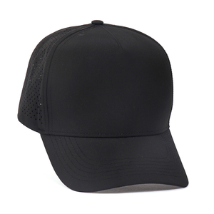 Gorras de Béisbol de 5 Paneles con Perforación Láser, Impermeables, Transpirables, de Poliéster, con Logotipo Personalizable, Letras y Patrones - Product Image 2