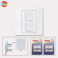 PRODIGY OL008 Cubiertas de Seguridad para Enchufes de Bebé, Plástico ABS, Protector de Enchufes de 3 Clavijas, Asa de Tracción Oculta, para Uso Doméstico, Hecho en Guangdong