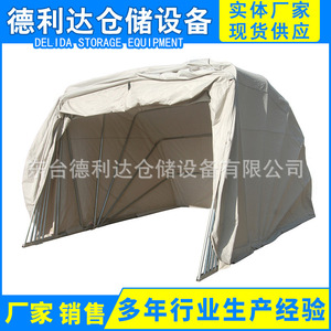 Delida Outdoor Rainproof Car <b>Tent</b> <b>Waterproof</b> Cloth Material Single Layer Parking Shed Mobile Garage - Product Image 1