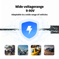Mini Rastreador GPS LYNKWORLD LW2G-4BH para Vehículo, Anti-Robo, Amplio Rango de Voltaje 9-90V, Compatible con Aplicaciones Android e IOS, para Tablero, 1 Año