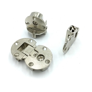 Charnières pliables en alliage de zinc pour portes de placards de cuisine, salon, bureau à domicile, appartement, et pour les applications en supermarché - Product Image 1