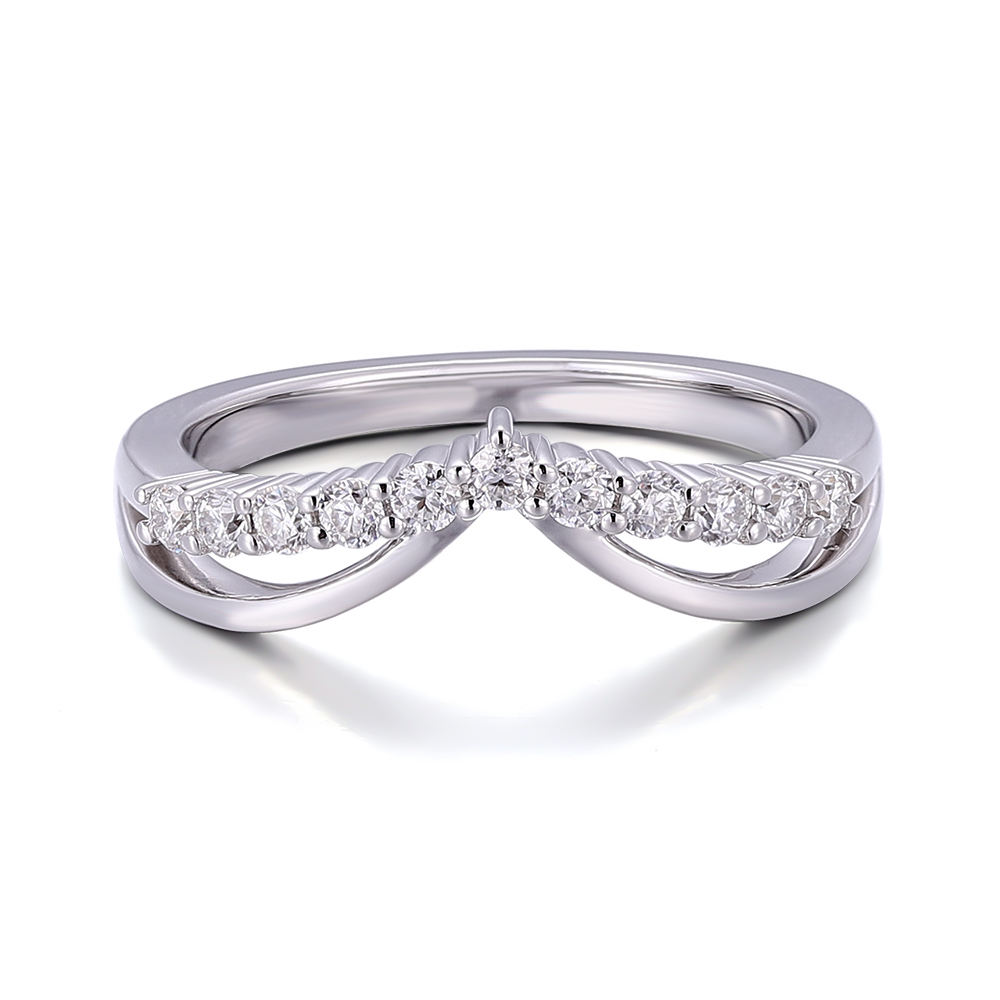 แหวนเพชรธรรมชาติทอง 10K