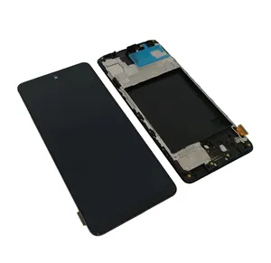 Best Price for samsung A51/A515 Display Screen Black with frame used to fix broken screen hot selling