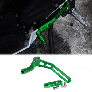 Levier de changement de vitesse pour Kawasaki <span class=keywords><strong>Ninja</strong></span> <span class=keywords><strong>400</strong></span>, pédale de changement de vitesse gauche, pédale en alliage d'aluminium, levier de vitesse réglable - Product Image 3