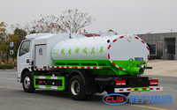 Nouveau camion-citerne à vide pour eaux usées Dongfeng automatique diesel Euro 6 4x2 avec réservoir de 5 m et capacité de 1 à 10 tonnes