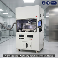 Estación de electrohilado avanzada PL-500 XYZ de 3 ejes, máquina de nanofibras de doble bomba de 30 kV, electrohilador a escala de laboratorio para investigación