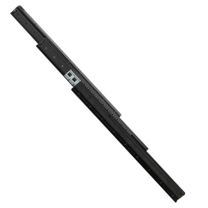 Glissière de <span class=keywords><strong>tiroir</strong></span> pour <span class=keywords><strong>escalier</strong></span> YABELY, robuste, télescopique, à roulement à billes, installation en bas, 48 mm - Product Image 4