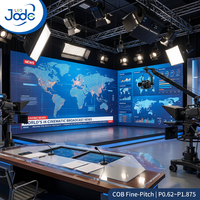 Pantalla LED COB Jode M0D1.25 de 600x337.5mm, Gabinete Ligero de 4.2kg, Video Wall de Paso Fino P1.25 para Estudio de Transmisión