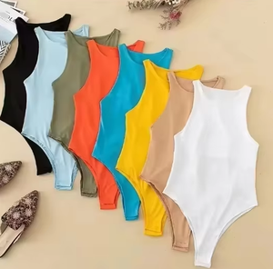 Tuta Intera Casual da Donna <span class=keywords><strong>Sexy</strong></span> Slim Fit per la Spiaggia - <span class=keywords><strong>Abbigliamento</strong></span> Bodysuit - Product Image 1