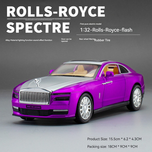 Diecast Mô hình xe 1:32 CuộN <span class=keywords><strong>specter</strong></span> với âm thanh và ánh sáng pullback cửa mở trang trí trang trí kim loại mô hình xe đồ chơi - Product Image 5