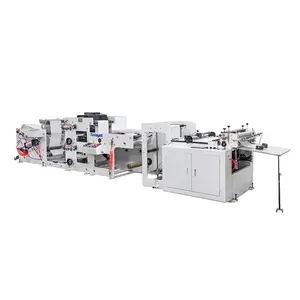 रालोयल स्वचालित उच्च गुणवत्ता वाली 2 रंग हैमबर्गर पेपर प्रिंटिंग काटने की मशीन
