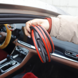 Guarnizione Universale in Gomma EPDM Certificata CE per Portiere <span class=keywords><strong>Auto</strong></span>, Impermeabile e Insonorizzante, a Forma di B, per Protezione Bordi Porta <span class=keywords><strong>Auto</strong></span> - Product Image 5