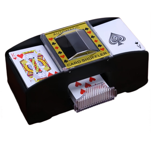 Barajador de Cartas de Póker Automático de Diseño Moderno, Funciona con Batería, Material Plástico, Máquina para Barajar Cartas para Viajes y Uso Doméstico - Product Image 3