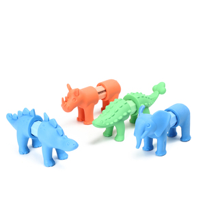 Đầy Màu sắc giáo dục Montessori gốc bộ phận phụ kiện khối xây dựng Set thanh từ EN71 chứng nhận đồ chơi bằng nhựa cho - Product Image 4