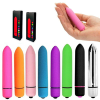 10-Gang Bullet Vibrator Leistungsstarker Wasserdichter Vibrierender Dildo Erwachsenen-Sexspielzeug für Frauen