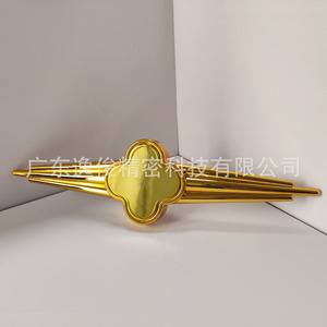 Floral Pattern <b>Sofa</b> Decorative Buckle Warm <b>Gold</b> Plastic Contemporary Design High Quality Furniture Hardware - Product Image 4