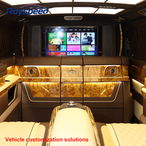 Tam Araç İç Dekorasyonu Lüks Araba Koltukları Tavan Lambası Perdeleri Bölme Vito Sprinter W447 Hiace Mpv Van için - Product Image 1