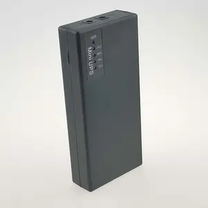 chenyuhongxiang 12v Mini Dc Ups1203A1 28.86wh 2600mah黑色用于智能家居外壳