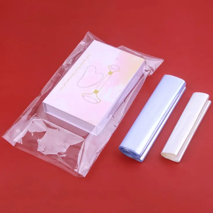 PVC heat shrink bag Cosmetic shrink film bag box heat shrink film for seal