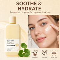 Lotion apaisante 3-en-1, hydratante et base de maquillage pour une peau éclatante et sensible